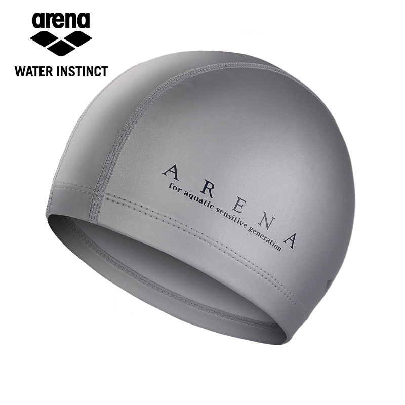 Areina Bathing Cap Comfort Silicone Swimming Cap Imported Double Material Comfort Ear Swimming Cap Male And Female Universal