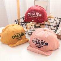 Autumn children hat 1-2 year old baby sunhat boy little girl English fashion baby pure cotton duck tongue cap tide