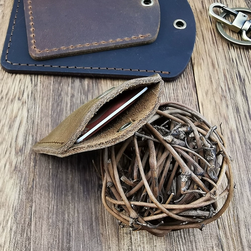 Кожаный картхолдер, электрический велосипед, мультяшный ультратонкий чехол для проездного, для водительского удостоверения