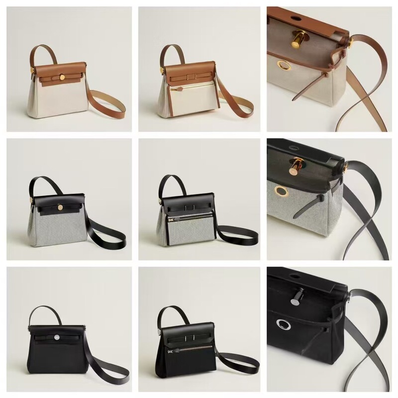 Mini Canvas Habe 2025 Spring/Summer New Small Bag Crossbody Shoulder Handbag Casual Versatile Women's Bag Mini Leather