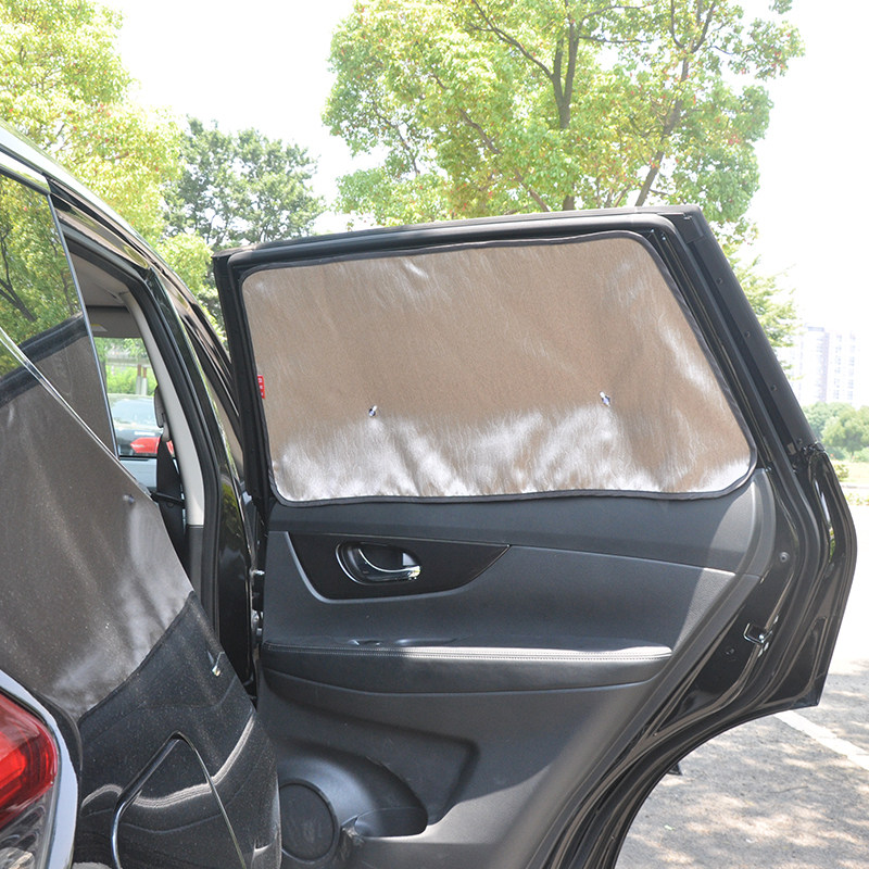 Nissan's new X-Trail car sunshade magnetic curtain on both sides sunscreen privacy magnetic sunshade special car