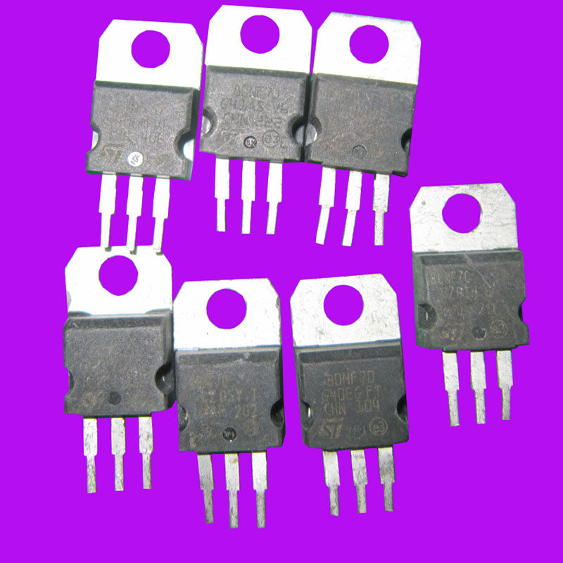 Original disassembly machine ST 80nf70 80n70 field effect electric crystal inverter common MOS field effect electric crystal