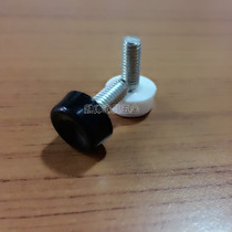 Cabinet small adjustable foot furniture foot pad black and white adjustment foot nail Table and chair foot screw adjustment foot adjustment foot M6