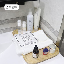 2 pieces of disposable cotton compressed bath towel thickened women towel travel hotel portable bath towel