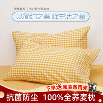 Buckwheat pillow cervical pillows help sleep 100% of all buckwheat pillow