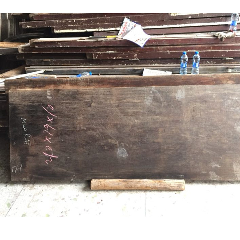 Factory direct sales Tieli wood big board century old material Tieli wood house demolition material Big board old material tea table furniture material