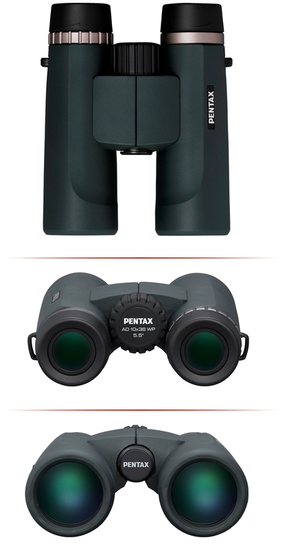 Ống nhòm PENTAX Pentax AD 8X36 / 10X36 WP chống nước HD chống nước cầm tay - Kính viễn vọng / Kính / Kính ngoài trời