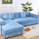 Đàn hồi Bắc Âu nói chung Lười biếng Sofa Bọt biển Bao gồm tất cả các loại Che phủ bảo vệ Bao bọc đơn giản Vải bọc chống bụi Ba người - Bảo vệ bụi