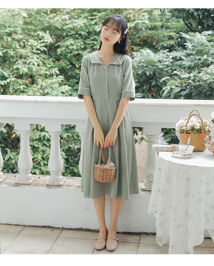 Robe été Brocart en coton - Ref 3428834 Image 17