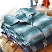 Pure cotton No electrostatic special thickened mill wool flange suede winter mens home conserved long sleeve long pants suit