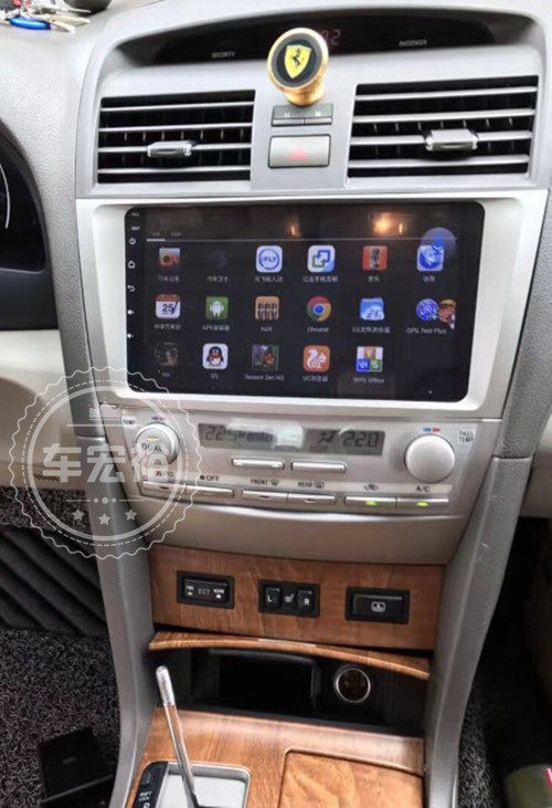 06-11 9 - inch classic Camry Android navigation 2 5D screen dedicated navigation one machine