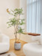Loushujia Artificial Green Plant Indoor Decoration Ornament, Nandina Bamboo Floor-Standing High-End Light Luxury Potted Plant, Simulated Fake Plant Tree