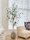 Loushujia Large Artificial Green Plant Indoor Living Room Decorative Potted Plant Ornaments High-End Simulated Plant Landscaping Fake Tree