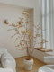 Loushujia Artificial Green Plants Autumn-Colored Nandina High-End Light Luxury Indoor Decorative Ornaments Potted Plants Simulated Landscaping Plants