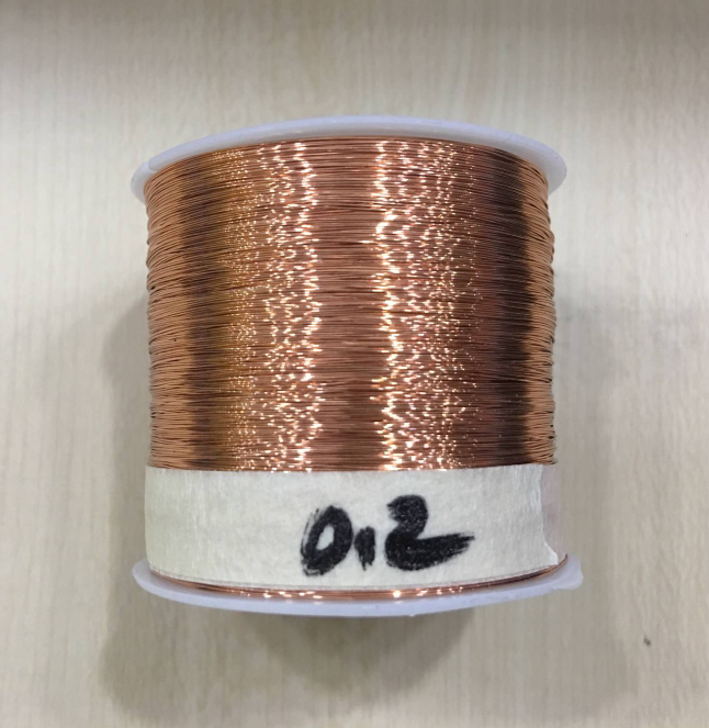 Enameled wire 0 2MM copper core red copper transformer coil 1 roll 4 double wound inductor wire