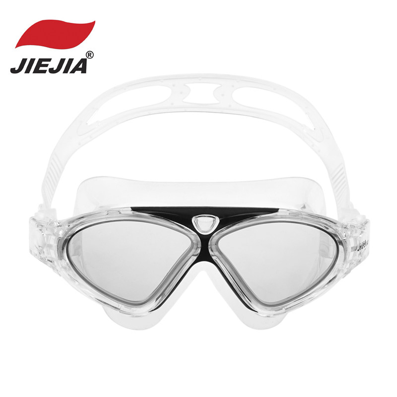 Jiejia swimming goggles comfortable large-frame swimming goggles J8170 transparent lens high-definition waterproof and anti-fog swimming pool group purchase 21