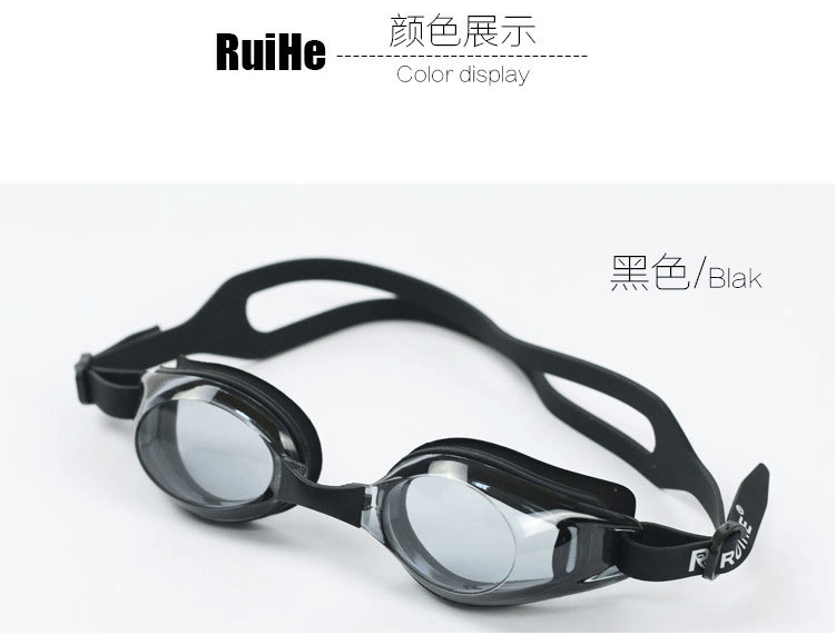 Kính râm và kính bơi Kính bơi chống nước và chống sương mù Gương nước silicon Hộp gương Gương bể bơi spa kính bơi có độ cận