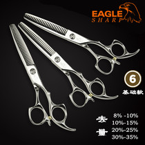1 1 1 Hairdressing special hairdressing EAGLESHARP Eagle shears C series C01-6030 no trace to mens hair tooth scissors