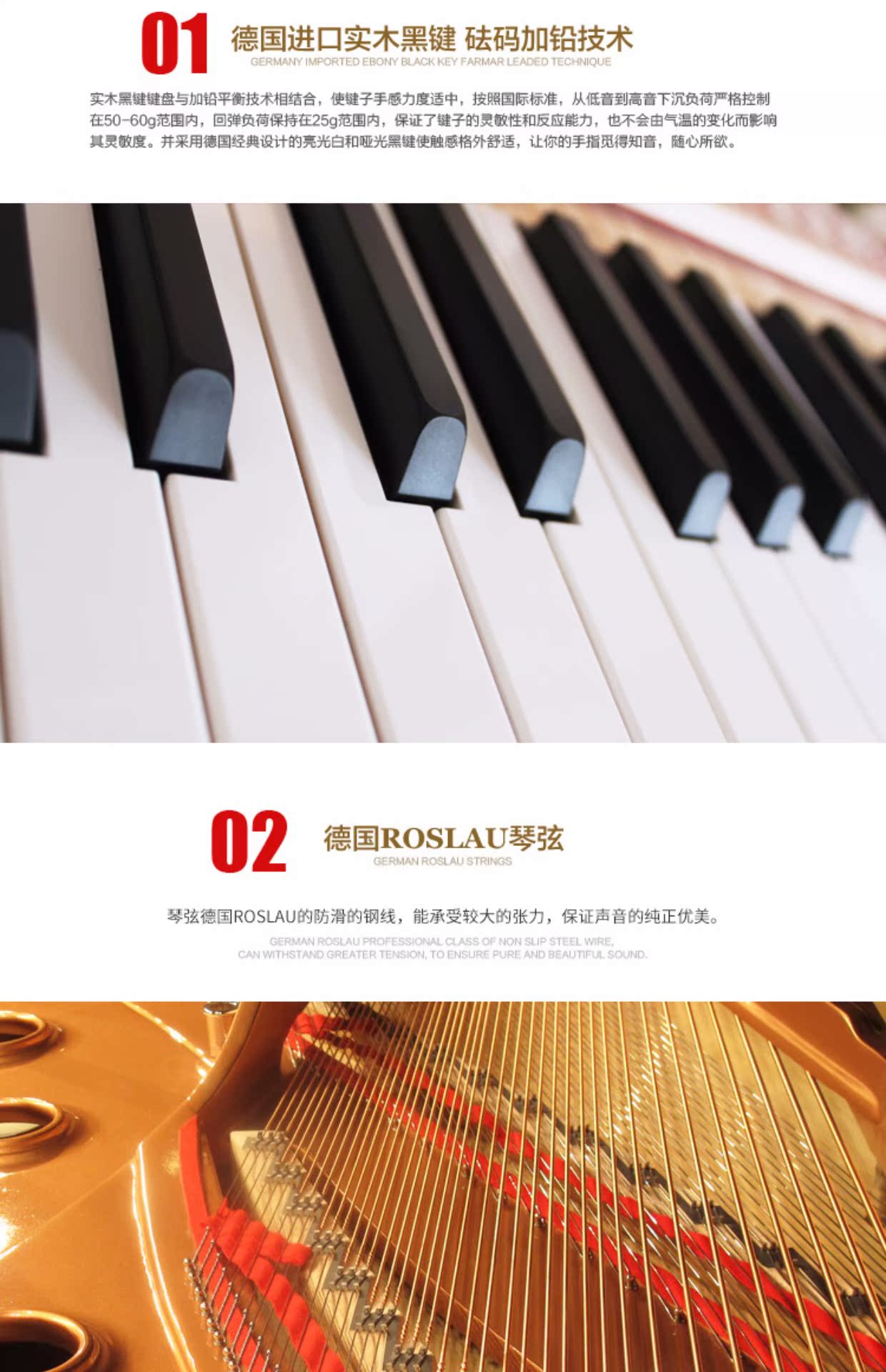 Đức Odeya nhà máy trực tiếp grand grand piano chuyên nghiệp chơi nhà 88 phím đàn piano chính hãng - dương cầm bán đàn piano