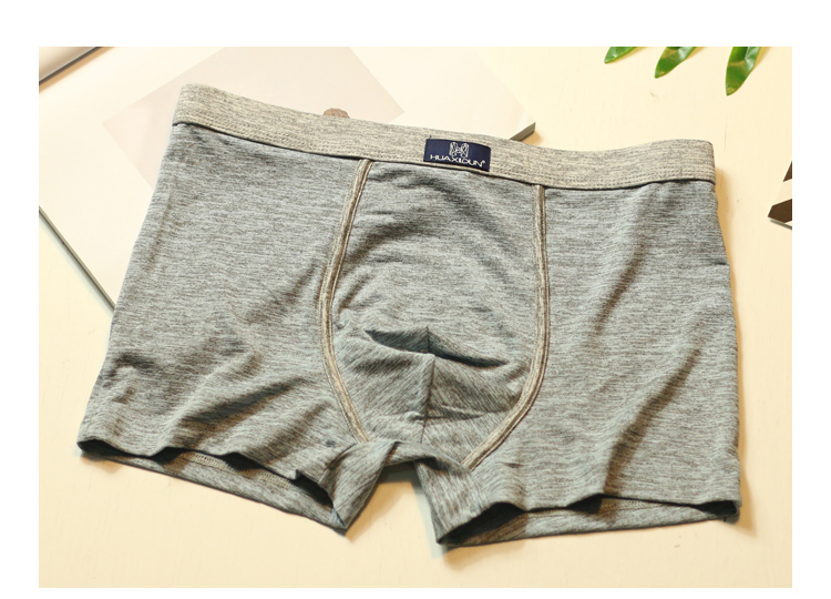 3 hộp Đồ lót cotton thoải mái Nam Boxer Thanh niên Tide Quần short nam Boxer Màu Blend sip cotton cao cấp