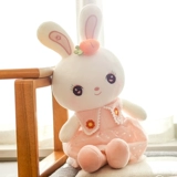 Плюшевый кролик, игрушка, кроватка, подушка для сна, тряпичная кукла, белый кролик, подарок на день рождения