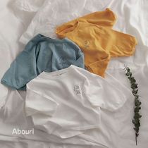 Explosive soft Korean custom fabric foreign-looking boys and girls bamboo cotton loose profile long sleeve large T-shirt