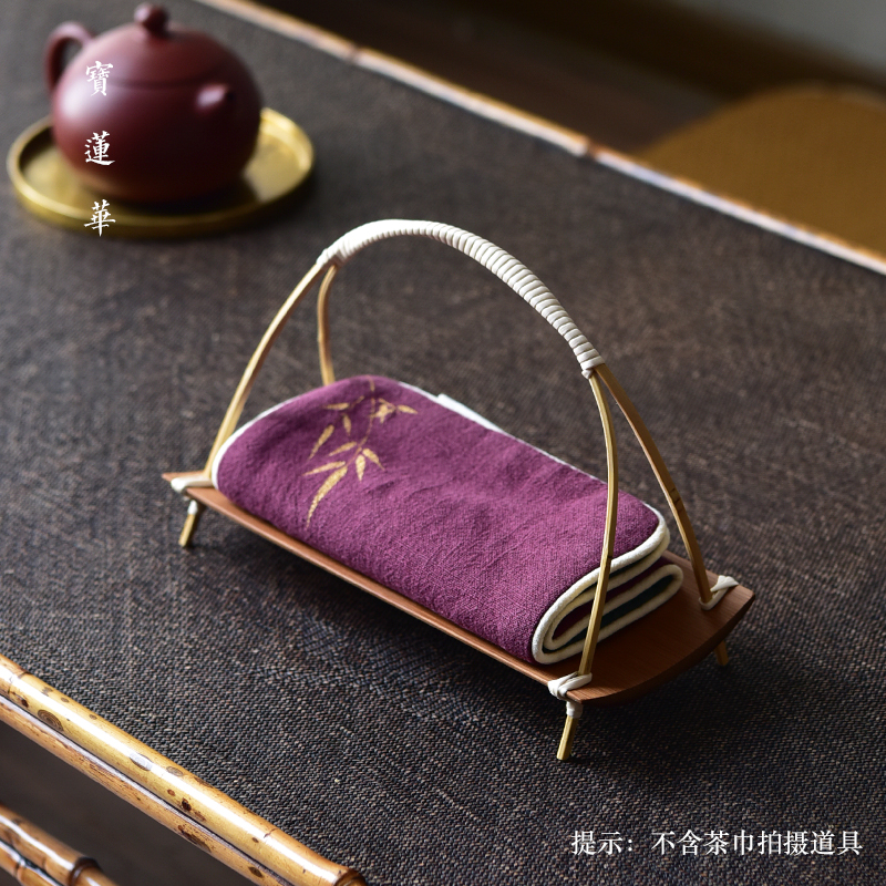 Tibeam small bamboo care multipurpose tea spot tray tea towels tea for tea and tea with tea ZERO refreshment Saucer Bamboo Tea Set Accessories