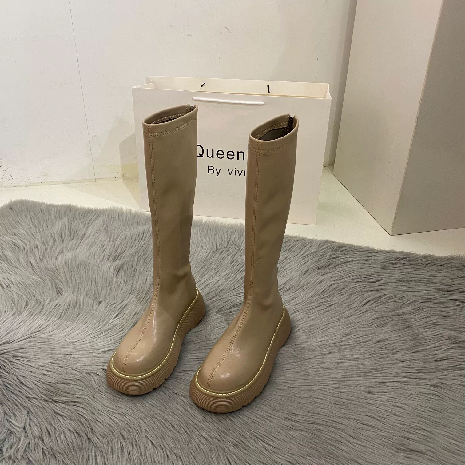 Winter keep warm high boots, for teenagers