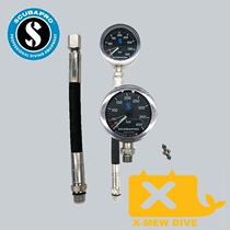 XMew Scupapro SPG air pressure gauge pressure single meter residual pressure gauge price with tube luminous