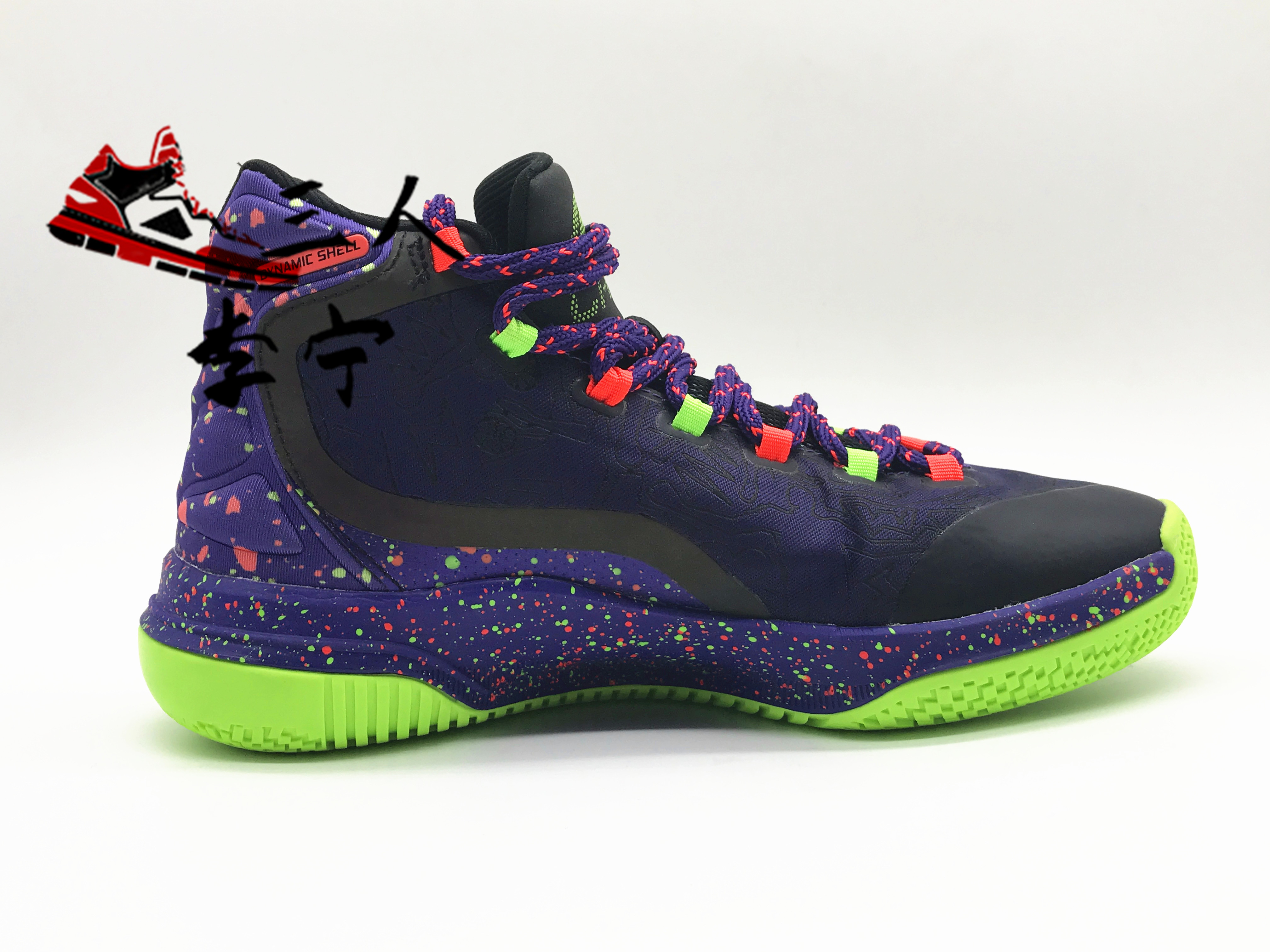 Bộ đếm chính hãng Li Ning Wade Champagne Edition Li Ning nơ nanh giày bóng rổ ABAL027 ABAL021 giày xtep