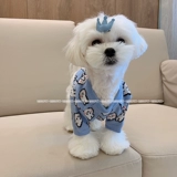 Свитер с собачьим свитером для любимой одежды Малзисби Тедди Скоме Снежный щенок щенка