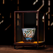 Xiaoyao Jingdezhen Tea Collection tea cup Kung Fu Tea Master Cup antique pastel hand-painted twelve Zodiac