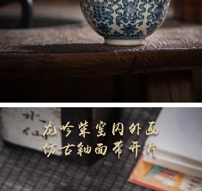 【 5.27 】 jingdezhen pure manual hand - made maintain old clay antique in a cup