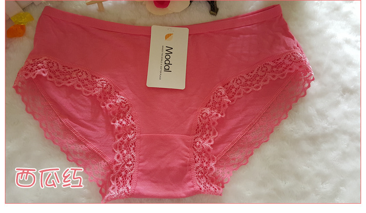 10 nhân dân tệ 3 dải đồ lót nữ modal phần mỏng thoáng khí ren gợi cảm eo thấp cotton tập quần liền mạch quần lọt khe nam cotton