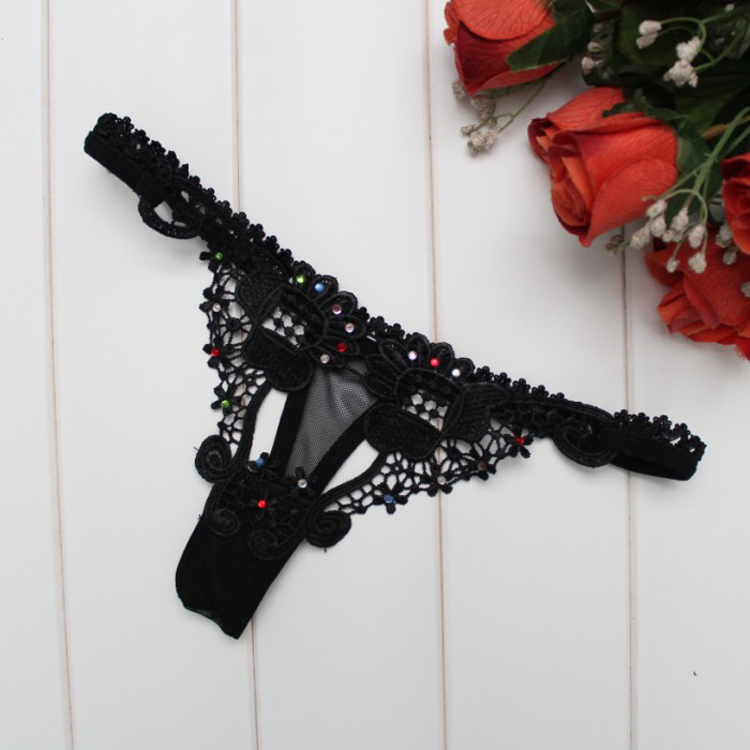 Thong nữ cảm giác trong suốt thực sự bắn cám dỗ t quần đầy đủ đồ lót trong suốt nữ kim cương ren shop đồ lót