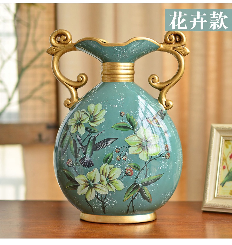 Wine accessories furnishing articles American European ceramic design house sitting room TV cabinet room porch decoration