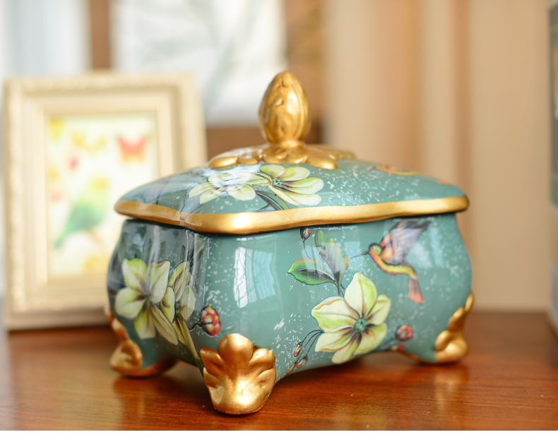 European ceramic household act the role ofing is tasted room decoration American TV ark, wine sitting room porch decoration furnishing articles