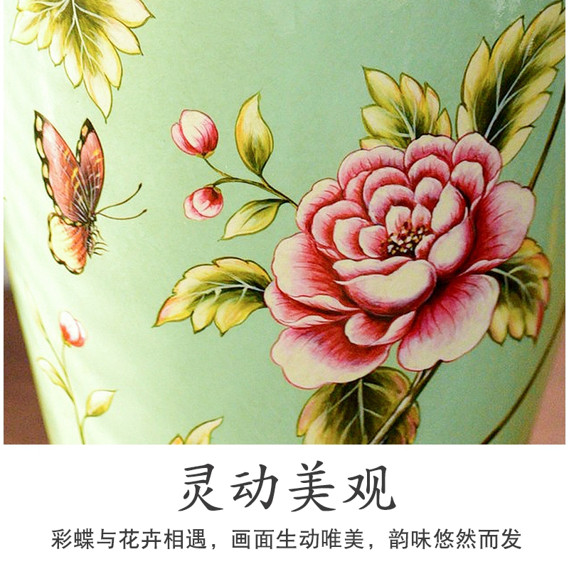 European ceramic vases, flower arranging American TV ark, wine restoring ancient ways furnishing articles, the sitting room porch simulation flower, dried flower decoration