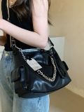 Nanfeng Chio2nd Slack Tote Bag Women's Women's 2025 Новая нейтральная повседневная сумка с одной плечой мешок кросс-тела