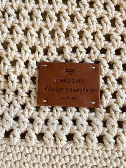 南风Chio2nd 假日游园水桶包包女春夏慵懒风沙滩编织包单肩斜挎包