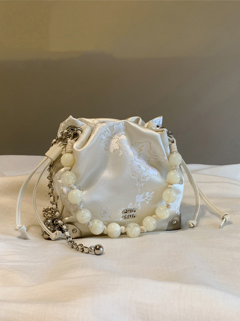 Nanfeng Chio2nd Chaohuaxi Bucket Bag ແມ່ຍິງ 2024 ຮູບແບບໃຫມ່ຂອງຈີນທີ່ນິຍົມ Single Shoulder Crossbody Bag