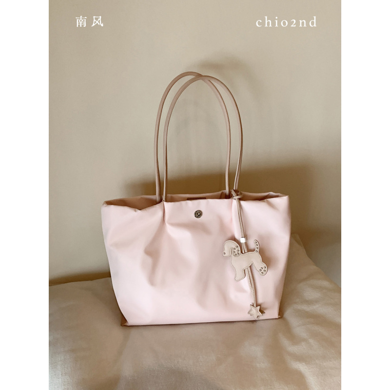 Nanfeng Chio2Nd Cloud Whisper Tote Bag Women's 2026 New Large Capacity Pink Handbag Shoulder Bag
