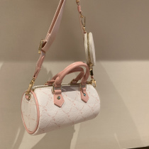 South wind Snoopy joint red pink love song two-in-one cylinder bag womens summer portable shoulder messenger bag