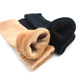 ຖົງຕີນສີດໍາຂອງແມ່ຍິງ confinement socks ດູໃບໄມ້ລົ່ນແລະລະດູຫນາວ thickened velvet warm mid-calf socks floor socks sleep socks 3 pairs