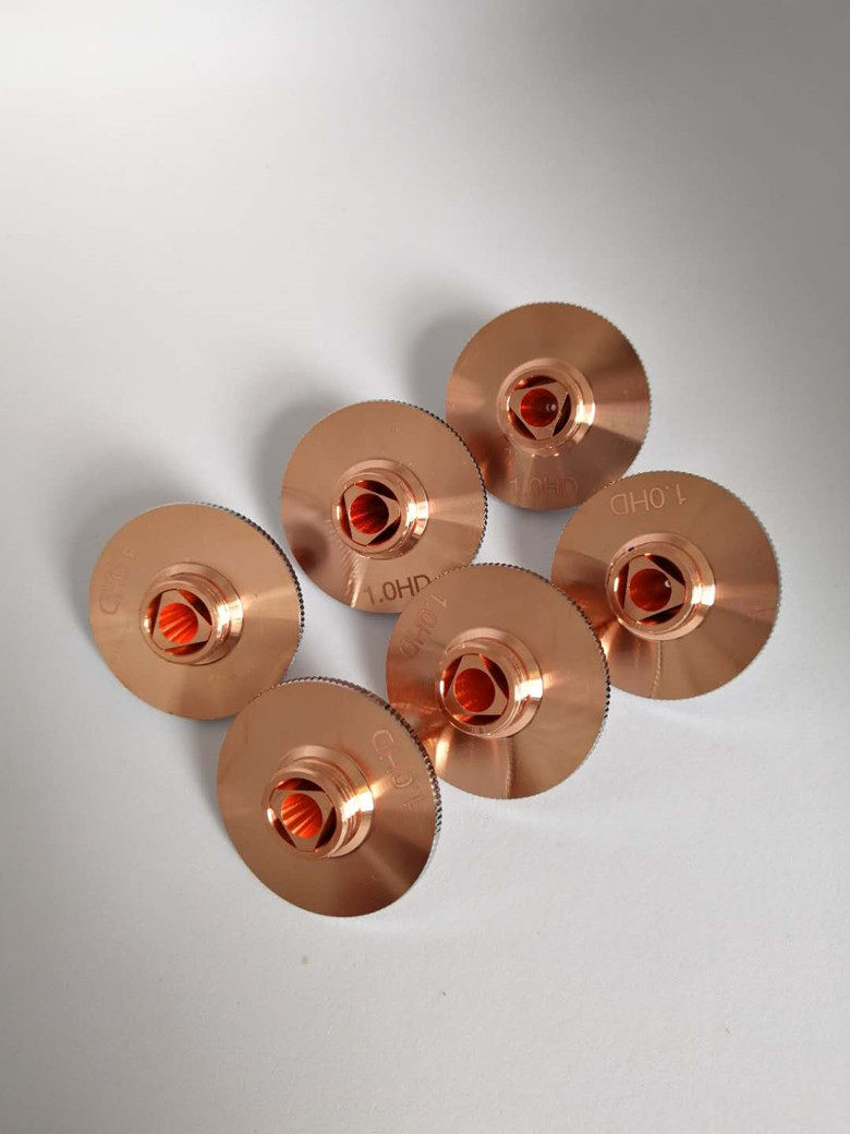 Машина лазерной резки 高速喷嘴 超音速激光铜嘴激光喷嘴激光割嘴切割激光嘴激光头配件