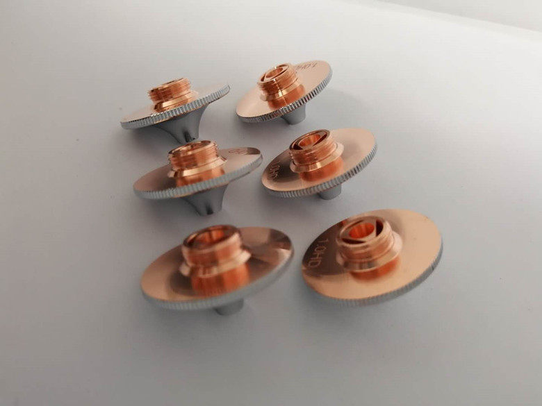 Машина лазерной резки 高速喷嘴 超音速激光铜嘴激光喷嘴激光割嘴切割激光嘴激光头配件