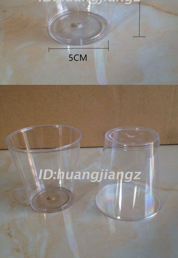 Матовый одноразовый пластиковый стакан из полипропилена, мусс без запаха, 200 мл 