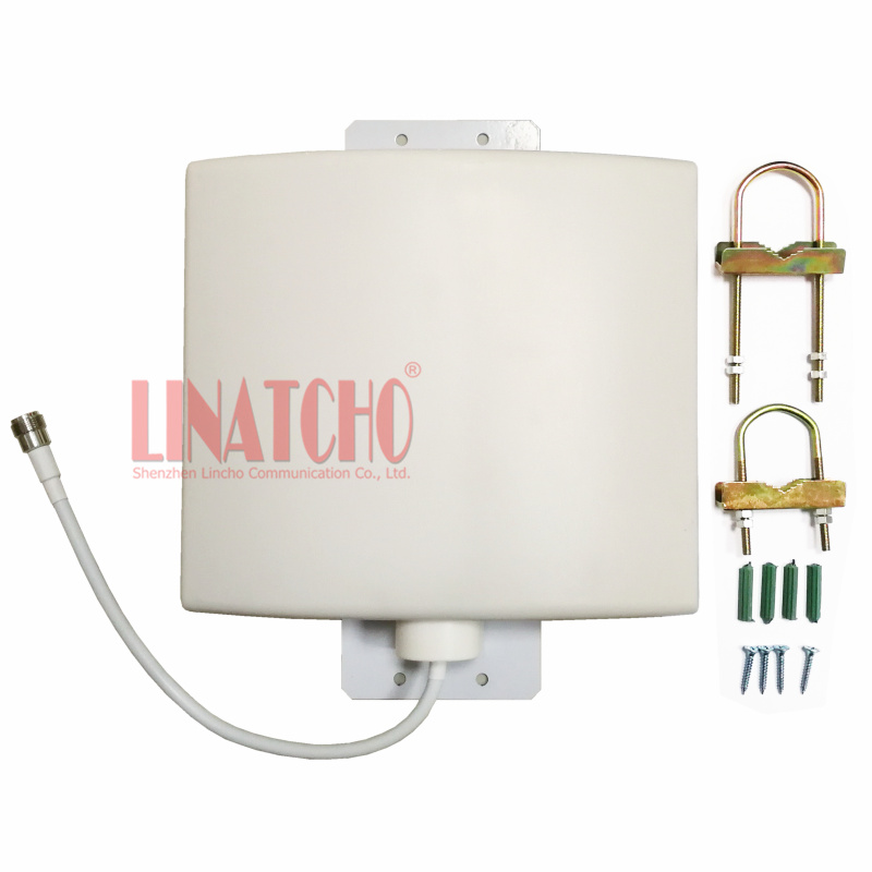 Full frequency 800-2700MHz GSM 900 1800mhz 2G 4G LTE Directed flat panel large wall hanging antenna