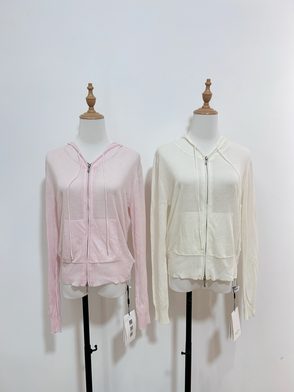 [My Personal Favorite] Highly Recommend!! Soft and Lightweight Commuter Sun-Protective Lyocell Linen Zip-Up Cardigan
