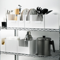 H960 cabinet storage box kitchen supplies finishing rack desktop seasoning rack sink sundries storage basket